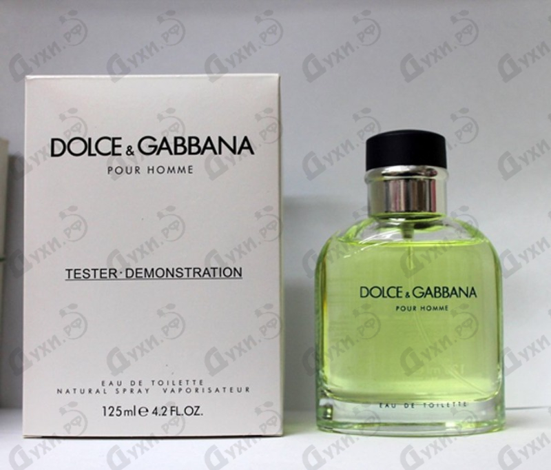 dolce gabbana pour homme tester